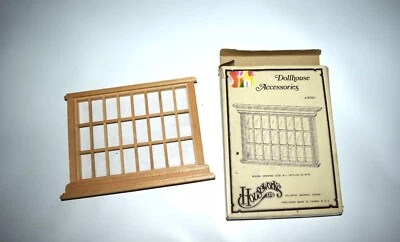 De colección. Houseworks #5021 1979 accesorios para casa de muñecas ventana miniatura totalmente nuevo Foto 1 de 2
