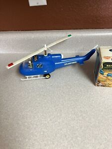 Marx CHOP CHOP AIR FORCE HELICOPTER battery op with original box in working cond