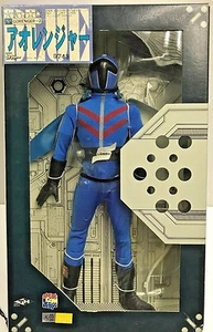Medicom 12" Power Rangers Goranger Figure Blue go ranger Sentai Aka Rangers 1/6 - Picture 1 of 5