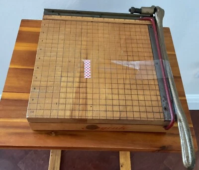 INGENTO No. 3 винтажных резака для бумаги от Ideal School Supply Co гильотина металл - Изображение 1 из 4