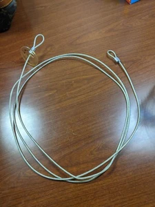 Anti Theft Flexible rope steel wire rope soft cable clothes line for store/ Bike - Picture 1 of 3