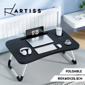 Laptop Desk Table Foldable Stand Lap Tray Sofa Bed Portable Adjustable Desks - Picture 1 of 8