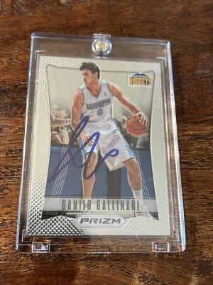 Danilo Gallinari Signed Prizm Card Psa Dna Coa Autographed Nuggets - Image 1 of 4