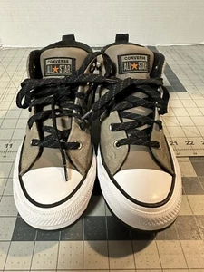 Sneaker Converse Chuck Taylor All Star da uomo 166072C in pelle media M 7 W 9 - Foto 1 di 7