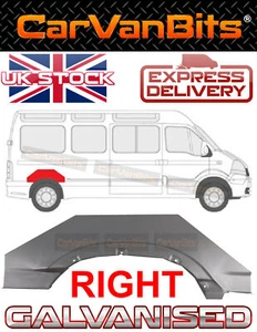 PARA RENAULT MASTER VAUXHALL MOVANO INTERSTAR 98-10 PANEL DE REPARACIÓN DE ARCO DE RUEDA TRASERO - Imagen 1 de 5