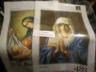 Toile à pointe d'aiguille religieuse Hudemas Jésus/Marie/Religieuse à votre choix - 30 x 40 cm (12 x 15,75"