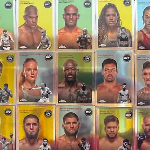 2024 Topps Chrome UFC 1954 Topps Insert Choose Pick Your Fighter Complete Set - Picture 1 of 26