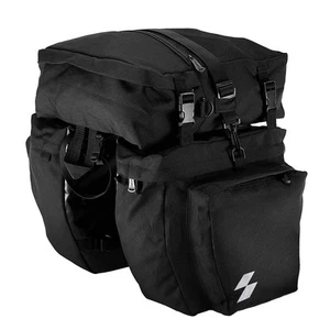 Bike Rack Pannier Bag 3 in 1 Rear Rack Carrier Trunk Bag, Water Resistance 37... - Picture 1 of 8