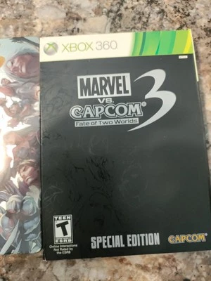 RARE Marvel vs. Capcom 3: Fate of Two Worlds Special Edition Xbox 360 Complete  - Image 1 of 4