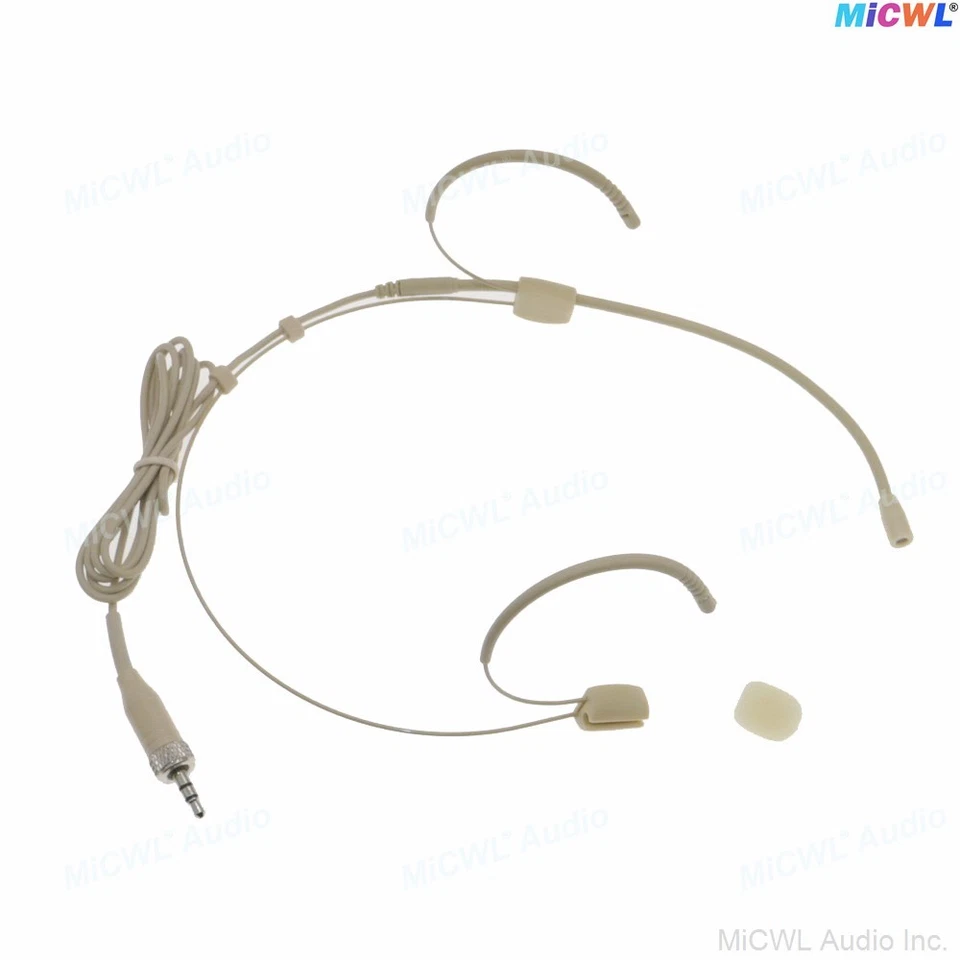 Headband Hook Wearing Microphone for Sennheiser G2 G3 G4 Wireless BeltPack 3.5mm - Image 1 of 4