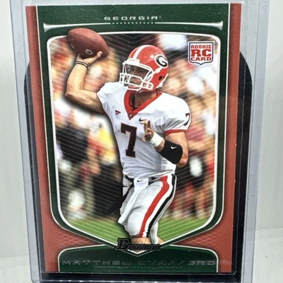 2009 Bowman Draft Picks - Matthew Stafford #111 красный (RC) - Изображение 1 из 2