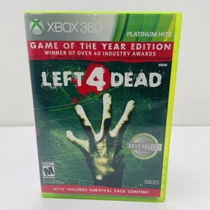 Left 4 Dead (Microsoft Xbox 360, 2008) Completo con Manual - Imagen 1 de 3