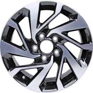 Replacement New Alloy Wheel For 2016-2020 Honda Civic 16X7 Inch Black Rim - Picture 1 of 5