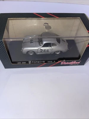 Carro modelo Detail Cars fundido escala 1/43 ART226 - Porsche 356 A 1000 Miglia #244 - Imagem 1 de 4