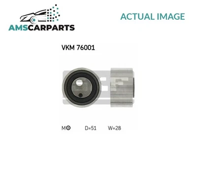 TIMING BELT TENSIONER PULLEY VKM 76001 SKF NEW OE REPLACEMENT - Image 1 of 4