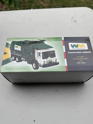 First Gear 1:34 Waste Management Mack Front-End Loader With Bin 19-2924 NIB - Image 1 of 4