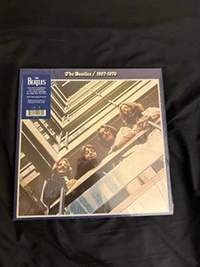 Beatles 1967-1970 Blue Album 3 LP Vinyl Like New NM Orig Shrink W/Hype Sticker - Picture 1 of 6