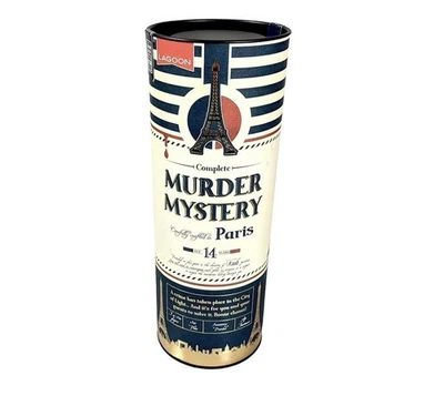 Murder Mystery in Paris Game Kit The Lagoon Group - Sealed Package - Image 1 of 4