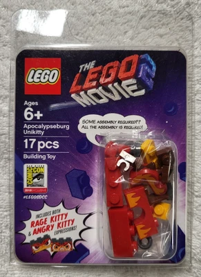 LEGO SDCC 2018 The LEGO Movie 2 Apocalypseburg Unikitty Rage Kitty Angry Kitty - Image 1 of 4