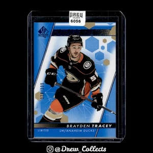 2022-23 SP Authentic #110 Brayden Tracey Anaheim Ducks Blue #/399 - Picture 1 of 2