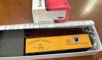 Intermountain HO Kit #40502-21 Steel Side Ice Bunker Northern Pacific #91222 NY - Image 1 of 4