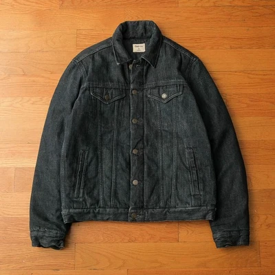 Chaqueta vaquera GAP 1969 Icon en tinta lavado oscuro talla M estilo camionero clásico acolchado Foto 1 de 4