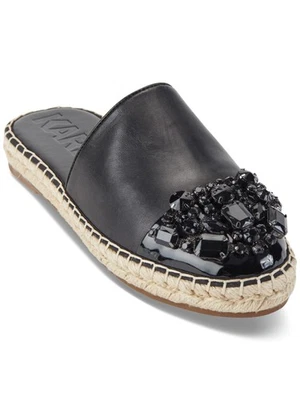 KARL LAGERFELD PARIS Mujer Negro Maxwell Sin Cordones Zapatos Alpargata 6 M Foto 1 de 4