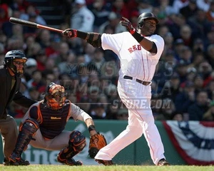 David Ortiz Boston Red Sox home run swing Fenway   8x10 11x14 16x20 photo 378 - Picture 1 of 1