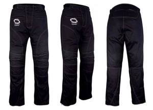 Motorbike Motorcycle Trousers Cordura Textile Waterproof Thermal Armoured Pant - Picture 1 of 10