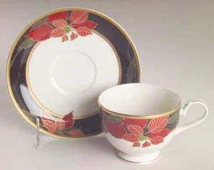 Taza y platillo Mikasa Nochebuena 4239499 - Imagen 1 de 1