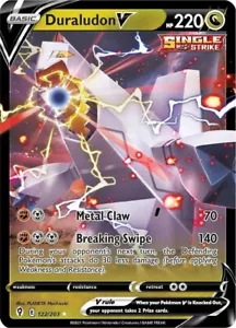 Pokemon Cieli Evolventi Duraludon V 122/203 Ultra Raro - Foto 1 di 3