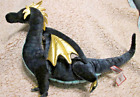 Douglas Aragon Navy Dragon Plushie 16" Stuffed Animal #727 Nwt