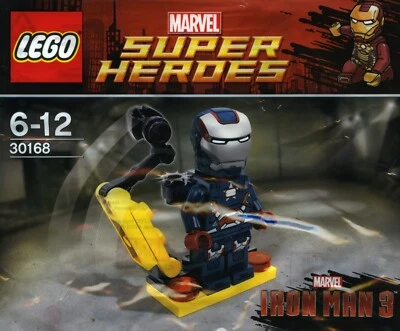 Lego Iron Man 3 Iron Patriot 30168 - Sistema de montagem de arma polybag impressão errada lacrado - Imagem 1 de 3