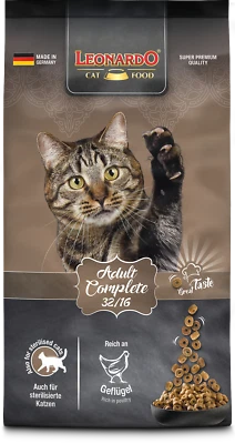 7,5kg LEONARDO Adult Complete 32/16, Katzenfutter Trockenfutter Katze Futter Cat - Bild 1 von 3