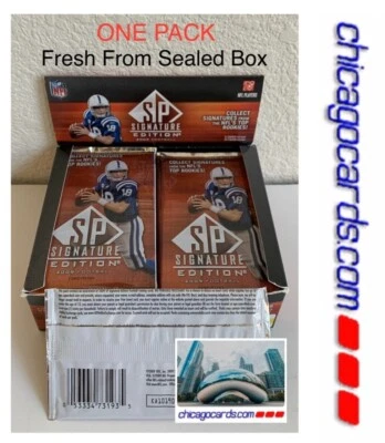 2009 Upper Deck SP Signature Football Pack Look4 Stafford Rookie Rodgers AUTO - Image 1 of 4