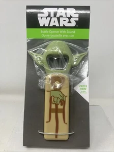 New Hallmark Star Wars Yoda Bottle Opener with Sound 2013 - Picture 1 of 4