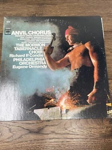 Morman Tabernacles Choir Anvil Chorus Favorite Opera Choruses LP Vinyl Record - Picture 1 of 5