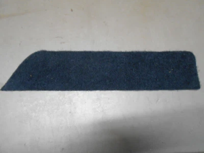 88-91 Dodge Dynasty RH Passengers Side Rear Door Panel BLUE Lower Carpet Section - Image 1 of 2
