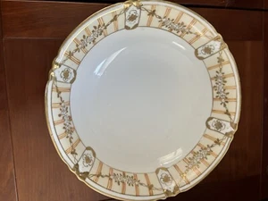 HANDBEMALTE NIPPON Schüssel mit Goldbesatz, 9,5 Zoll - Bild 1 von 6