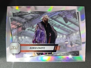 2025 Topps Chrome WWE Wrestling #94 EDRIS ENOFE SILVER REFRACTOR - Picture 1 of 2