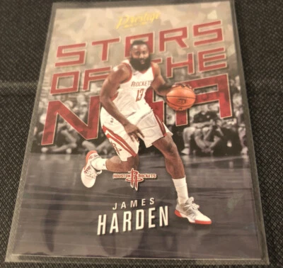 2017-18 Prestige Stars of the NBA #4 James Harden Houston Rockets Crystal - Image 1 of 4