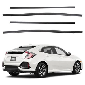 Window Weatherstrip Compatible with Honda Civic Hatchback 2016-2019 Replaces# 72 - Picture 1 of 12