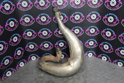 Honda Cr250r 1999 Aftermarket Gold Series FMF tubo de escape graso cabezal de cámara Foto 1 de 4