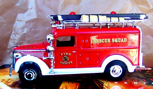 1937 GMC RESCUE SQUAD VAN MODELS  OF YESTERDAY MATCHBOX COLLECTION YFE10