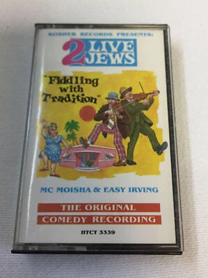 2 LIVE JEWS Fiddling With Tradition cassette Foto 1 de 2