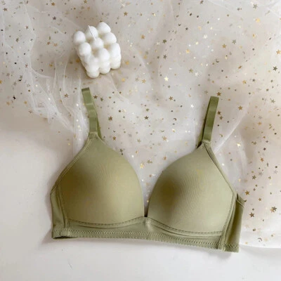 Lencería sexy para niñas Maiden sujetadores inalámbricos sujetadores suaves íntimos AAA AA AB Foto 1 de 4