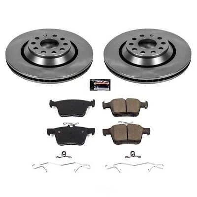 Kit de pastillas de freno de disco y rotor para Volkswagen Golf R GTI Atlas POWER S 2015-2019 Foto 1 de 4