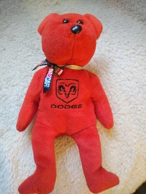 Elliott Sadler Beanie Bear Ty Nascar 2007 Foto 1 de 4