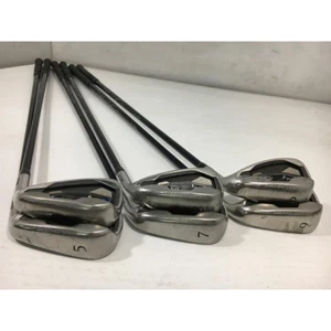 Mizuno JPX E600 Iron Set 6pcs 5-PW Quad JPX E600 HT Flex R Right-Handed 【Good】 - Picture 1 of 4