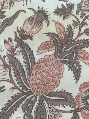 Pottery Barn  Palampore Floral Full/ Queen Duvet Cover AND 1 KING sham. - Image 1 of 4